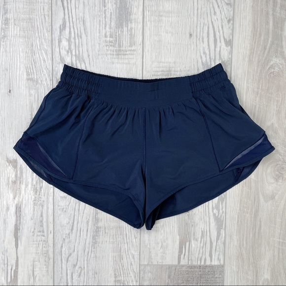 lululemon athletica Pants - Lululemon Hotty Hot Short True Navy Blue